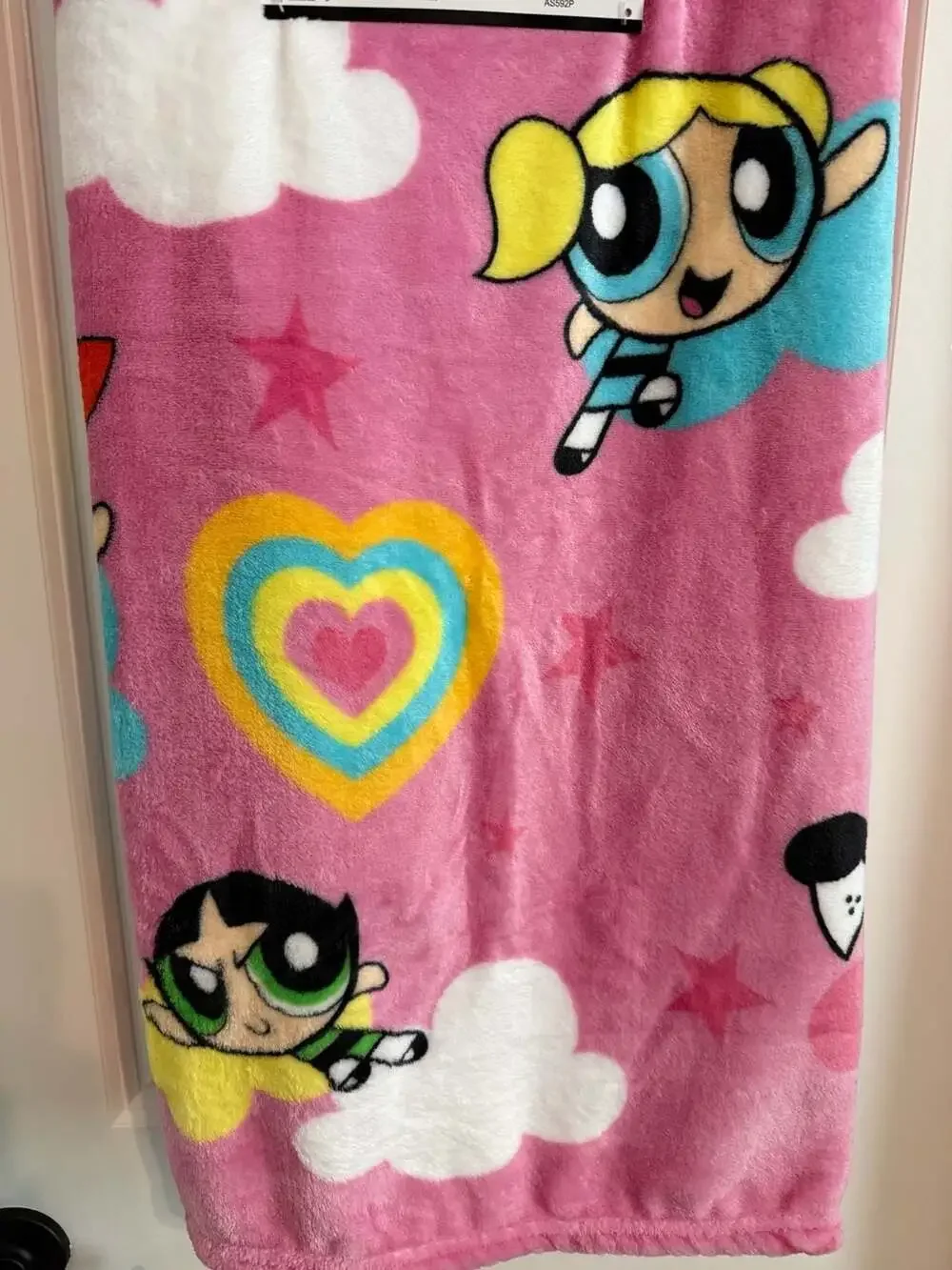 The Powerpuff Girls Super Soft Plush Throw Blanket Pink 50